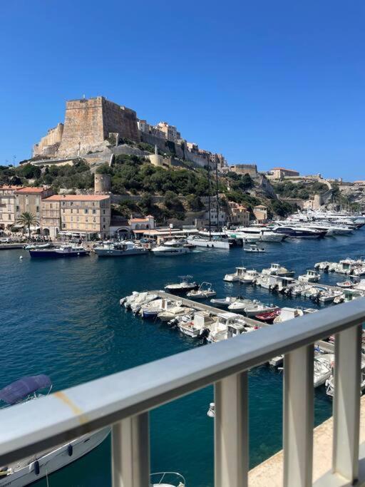 Ferienwohnung Sur Le Port Face A La Citadelle Bonifacio  Exterior foto